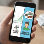 Graph showing mutual funds performance over time with ups and downs