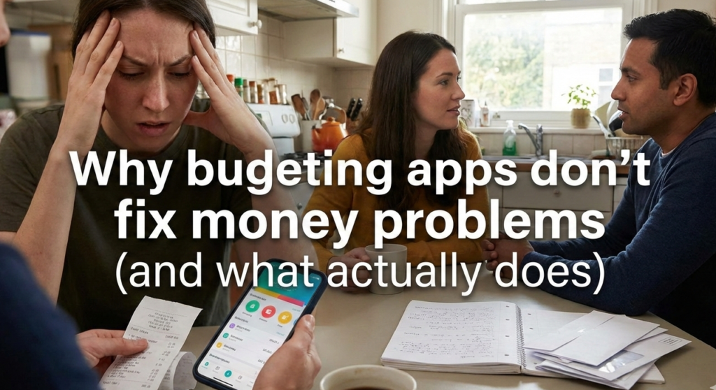 Why budgeting apps don’t fix money problems (and what actually does)